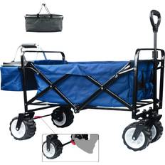 Utility Wagons Berica All Terrain Collapsible Wagon Cart with Big Wheels
