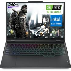 Laptops Lenovo 2023 Legion Gaming Laptop, Full Power GeForce RTX 4090 16GB 175W, 16" 240Hz WQXGA (2560x1600), 13th Gen Intel 24-Core i9-13900HX, 32GB DDR5 RAM, 1TB WD_Black SSD, RGB KB, Wi-Fi 6E, Windows 11