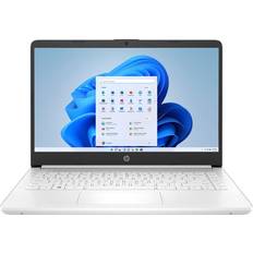 HP 32 GB - Dedicated Graphic Card Laptops HP 14 Laptop, Intel Celeron N4020, 32GB RAM, 64 GB Storage, 14-inch HD Touchscreen, Windows 11 Home, Thin & Portable, 4K Graphics, One Year of Microsoft 365, Snowflake White