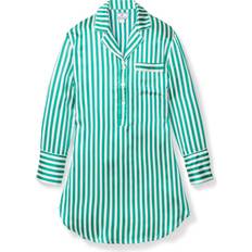 Nightgowns Petite Plume Stripe Silk Nightshirt