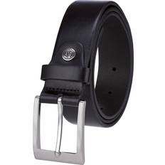 Lindenmann Men's Leather Belt - Black