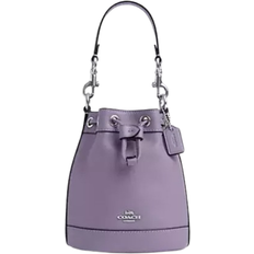 Coach Mini Bucket Bag - Silver/Light Violet