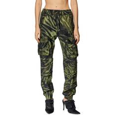 Diesel Damen Hosen Diesel Hose Damen Farbe Military