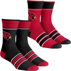 Football Socks Rock Em Socks Arizona Cardinals Youth Multi-Stripe 2-Pack Team Crew Sock Set