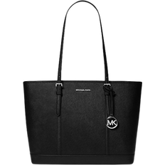 Silver Totes & Shopping Bags Michael Kors Jet Set Travel Large Tote Bag - Black