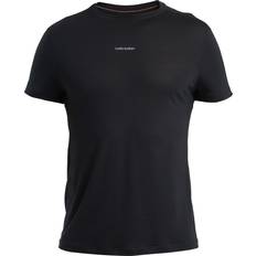 Merino Wool T-shirts Icebreaker Herren Cool-Lite Speed T-Shirt schwarz