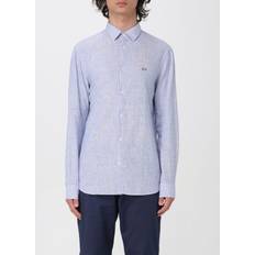 Armani Exchange White Shirts Armani Exchange Long Sleeve Striped Shirt Blue