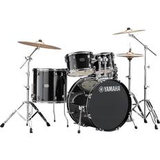 Yamaha Drum Kits Yamaha Rydeen 5-Piece Shell Pack With 22" Bass Drum Black Glitter