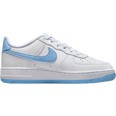 Kinderschuhe Nike Air Force 1 GS - White/White/Aquarius Blue