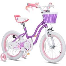 18" Kids' Bikes RoyalBaby Stargir 12"- Purple Kids Bike