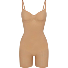 SKIMS Seamless Sculpt Mid Thigh BodySuit - Ochre