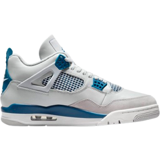 Nike Men Sneakers Nike Air Jordan 4 Retro M - Off-White/Military Blue/Neutral Grey