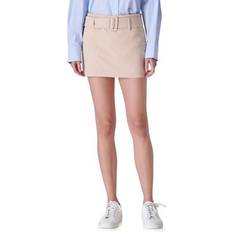 Skorts - White Skirts English Factory Belted Skort