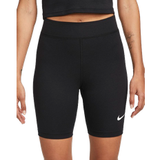 XXL Tights Nike Sportswear Classic Women's High Waisted Biker Shorts - Black/Sail