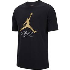 XXL Tops Jordan Men's Jumpman Flight Graphic Tee - Black/Metallic Gold