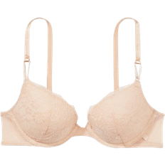 Victoria's Secret Sexy Tee Posey Lace Push-Up Bra - Marzipan