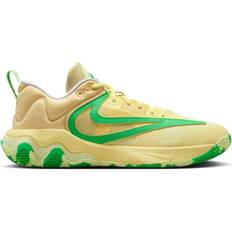 Men - Yellow Sport Shoes Nike Giannis Immortality 3 - Soft Yellow/Barely Volt/Light Laser Orange/Green Shock