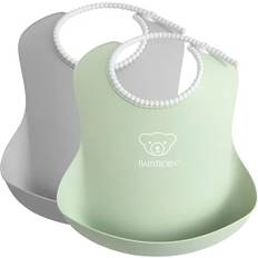 Plastic Food Bibs BabyBjörn Baby Bib 2-pack