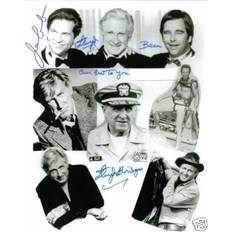Black and white posters Jeff Lloyd & Beau Bridges Signed Autograped Rp Photo Black/White
