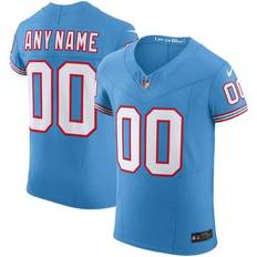 Nike Men's Light Blue Tennessee Titans Vapor F.U.S.E. Elite Custom Jersey