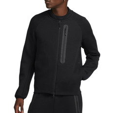 Nike Herren - L Oberbekleidung Nike Men's Sportswear Tech Fleece Bomber Jacket - Black