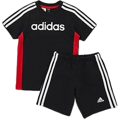 Sonstige Sets Adidas Junior Linear T-shirt & Shorts Set - Black
