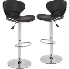 BestOffice Counter Black Bar Stool 40.8" 2