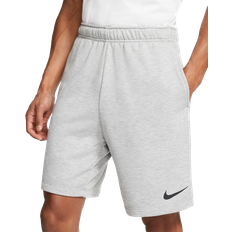 Nike Trainingsbekleidung Shorts Nike Men's Dri-Fit Fleece Training Shorts - Dark Grey Heather/Black