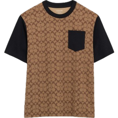 Coach Signature T-shirt - Khaki Signature