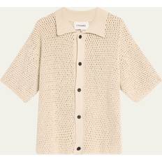 Cotton - Men Cardigans Frame Men's Open Weave Cardigan