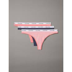 Calvin Klein Women Panties Calvin Klein Women's Modern Logo 3-Pack Low Rise Thong Multi