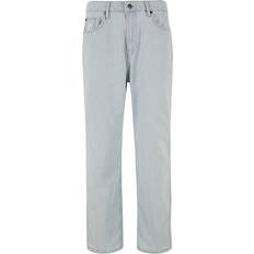 Bekleidung Karl Kani Small Signature Baggy Five Pocket Jeans - Bleached Blue