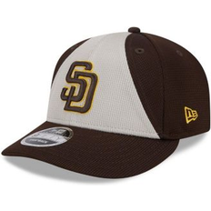 San Diego Padres Caps New Era Men's Brown San Diego Padres 2024 Batting Practice Low Profile 9FIFTY Snapback Hat