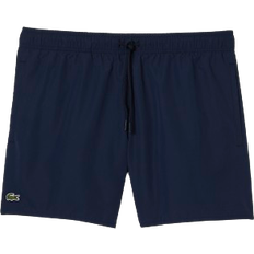 Recyceltes Material Badehosen Lacoste Lightweight Swim Shorts - Navy Blue/Green