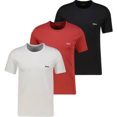 Herren - Weiß Oberteile BOSS Classic T-shirts 3-pack - Black/White/Red