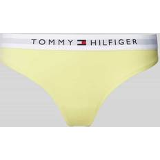 Gelb Slips Tommy Hilfiger TH Original String mit Logo-Taillenbund YELLOW TULIP