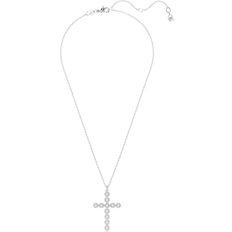 Swarovski Insigne Pendant Necklace - Silver/Transparent