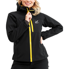 Elastan/Lycra/Spandex Jacken RevolutionRace Hiball Jacket Women - Black/Yellow