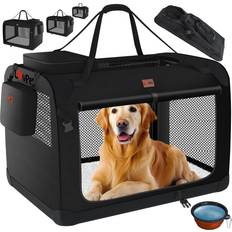 Lovpet Hundebox Hundetransportbox faltbar Inkl.Hundenapf Transporttasche Hundetasche