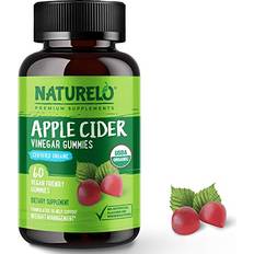 Naturelo Apple Cider Vinegar Gummies Certified Organic 60