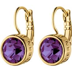 Dyrberg/Kern Louise Earrings - Gold/Amethyst