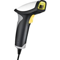 Scannere DELTACOIMP Laser Barcode Scanner, 120 scans per second, 3-55 cm, USB, black