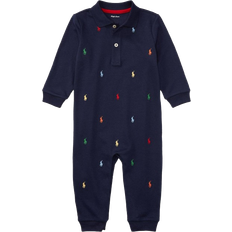 Ralph Lauren Baby's Soft Cotton Polo Coverall - Refined Navy