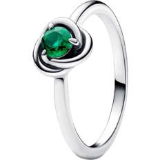 Pandora May Royal Eternity Circle Ring - Silver/Green