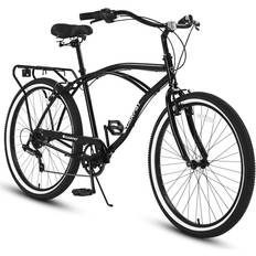 Adult City Bikes Adult Beach Cruiser Bike 7-speed Unisex