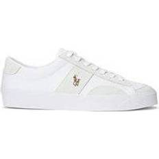 Unisex Sko Polo Ralph Lauren Sayer Canvas - White