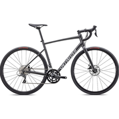 Men Road Bikes Specialized Allez E5 Disc - Smoke/White/Silver Dust Men's Bike