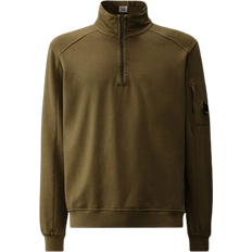 C.P. Company Light Fleece Zipped Sweatshirt - Ivy Green