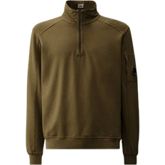 C.P. Company Light Fleece Zipped Sweatshirt - Ivy Green