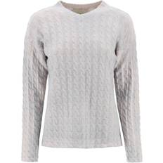 Merino Wool - Women T-shirts SONGTING Paloma Wool Ainhoa Cable Knit Sweater